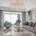 Потолочная люстра Milano-1 23111.1000.14.G9.B GD Arte Milano