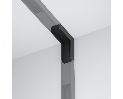 Коннектор угловой внутренний Accessories for tracks Basity TRA172ICL-11B Maytoni