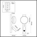 Настенный светильник Albergo 7164/9WL Odeon Light