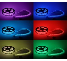Светодиодная лента  LS5050-14,4-60-220-RGB-IP67-20m ЭРА