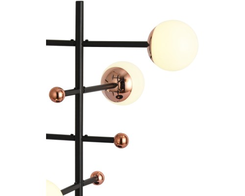 Интерьерная настольная лампа Loft Led LED LAMPS 81344/1T GOLD BLACK Natali Kovaltseva
