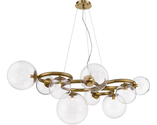 Подвесная люстра Puppet P68092-9 brass DeLight Collection