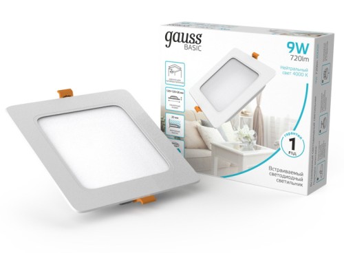 Точечный светильник Downlight 9031420209 Gauss