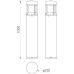 Наземный светильник Dwell NC-0023093-100-DG Natural Concepts