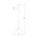 Торшер Estera Wood 16045 TK Lighting