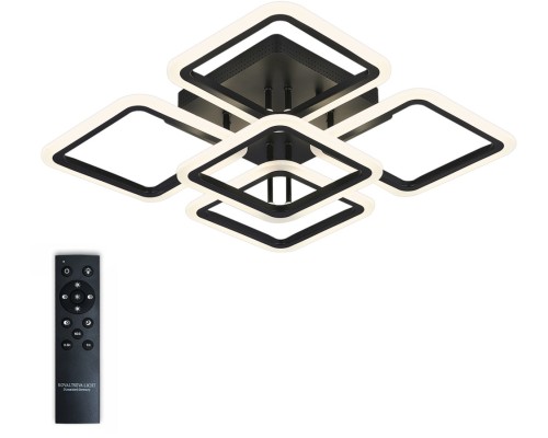 Потолочная люстра Spektr HIGH-TECH LED LAMPS 82022 BLACK Natali Kovaltseva