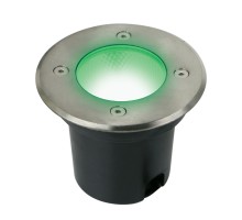 Встраиваемый светильник уличный ULU-B тротуарные ULU-B14A-6W/GREEN IP67 GREY Uniel