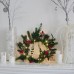 Световая фигура  ULD-T4040-020/SNA/3AA WARM WHITE IP20 WREATH Uniel