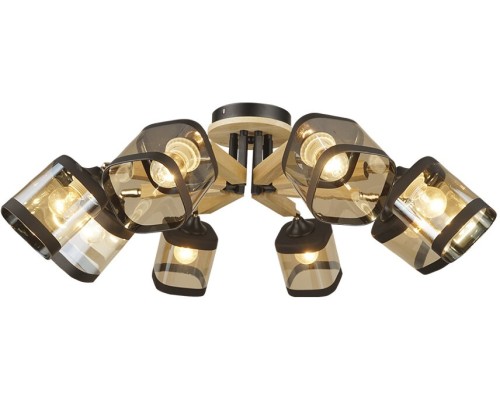 Потолочная люстра Kaleri WD3506/8C-BK-AM Wedo Light