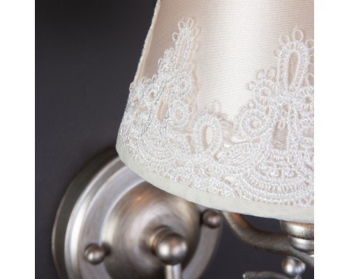 Бра Incanto 60069/1 серебро Eurosvet