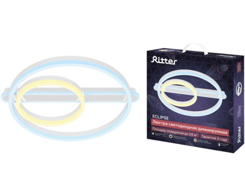Потолочная люстра Eclipse 52086 7 Ritter