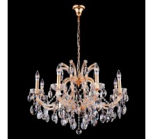 Подвесная люстра Hollywood HOLLYWOOD SP8 GOLD Crystal Lux