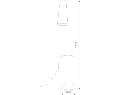 Торшер Zing 5959 Zing TK Lighting
