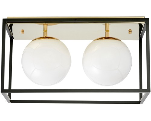 Потолочный светильник Maldini LDC 8060-2 F.GD+BK Lumina Deco