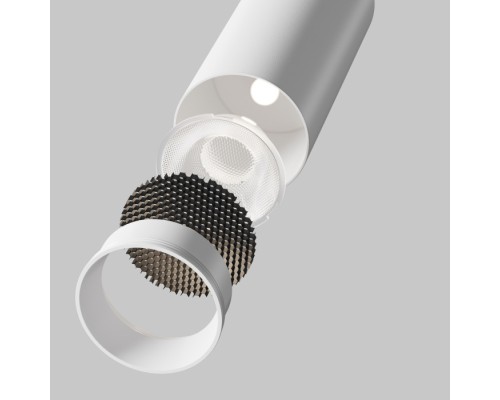 Точечный светильник Focus Led C055CL-L12W3K-SS-W Maytoni