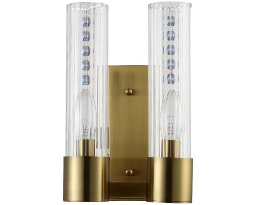 Бра Otono OTONO AP2 BRASS/TRANSPARENTE Crystal Lux