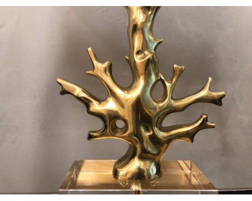 Интерьерная настольная лампа Table Lamp BT-1004 brass DeLight Collection
