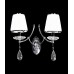 Бра Dominni LDW 9268-2 CHR Lumina Deco
