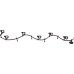 Трековая система в сборе Rail Kits A3058PL-6BK Arte Lamp