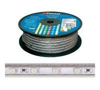 Светодиодная лента  ULS-2835-60LED/m-10mm-IP67-220V-8W/m-50M-YELLOW бобина Uniel