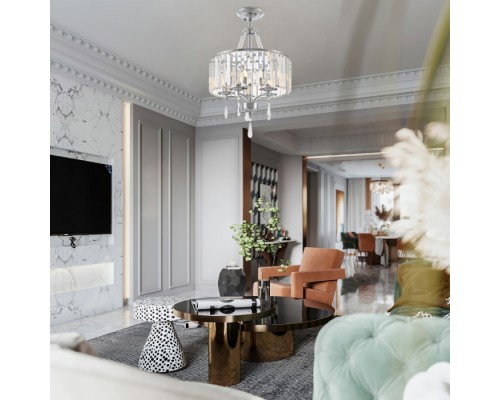 Подвесная люстра Sorrento-1009 371009/5/50/400 CR Arte Milano