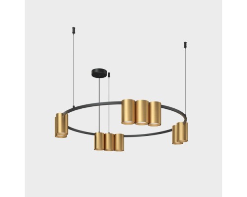 Подвесной светильник Orbit DK4065-BK+SG Denkirs