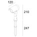 Грунтовый светильник Keid 732094 Deko-Light