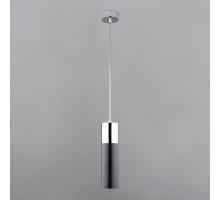 Подвесной светильник Double Topper 50135/1 LED хром/черный Eurosvet