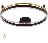 Потолочный светильник Fernando FERNANDO PL72W LED BLACK/GOLD Crystal Lux