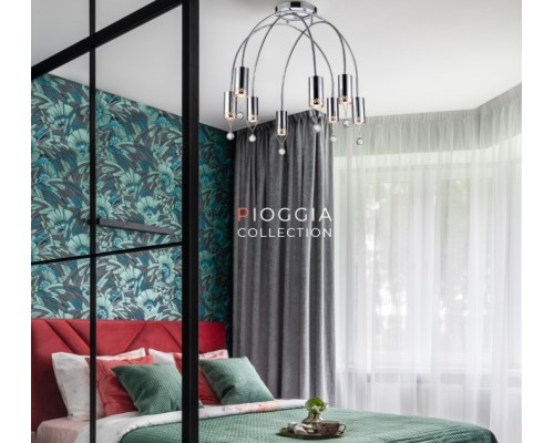 Потолочная люстра Pioggia VL4283L08 Vele Luce
