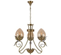 Подвесная люстра Olivi 3304/3H-ABPAB-AM Lumien Hall