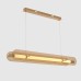 Подвесной светильник Amarillo AMARILLO SP70W LED BRASS Crystal Lux