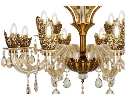 Подвесная люстра Asia 61078-8+4 BR iLamp