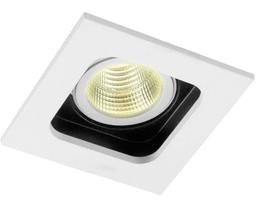 Точечный светильник Holly DL18614/01WW-SQ White/Black Donolux