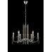 Подвесная люстра AURELIO AURELIO SP6 GOLD+CHROME/TRANSPARENT Crystal Lux