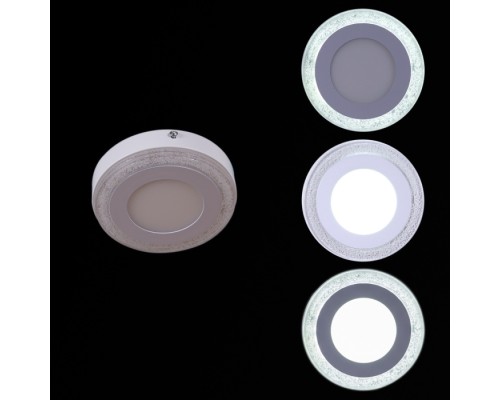 Светодиодная панель  64063-9.5-001QPM LED6+3W WHITE Reluce