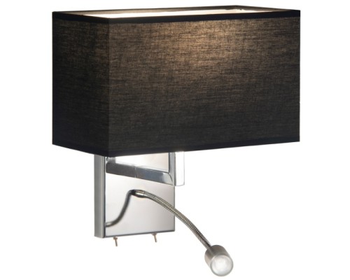Бра  LDW 6050-2 BK Lumina Deco