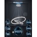 Подвесной светильник Derbi SF5045/2P-WT-CR Seven Fires