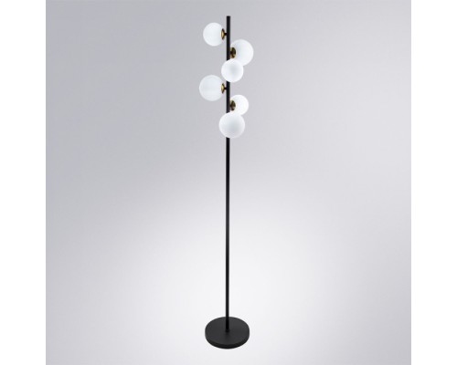 Торшер Gemini A2243PN-6BK Arte Lamp