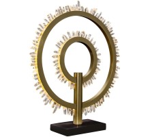 Интерьерная настольная лампа Quartz Halo MT20020154-2A satin gold DeLight Collection