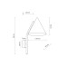 Бра Cono 11088 CONO BROWN TK Lighting