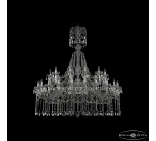 Подвесная люстра 1413 1413/24+12/530/XL-160 Ni Bohemia