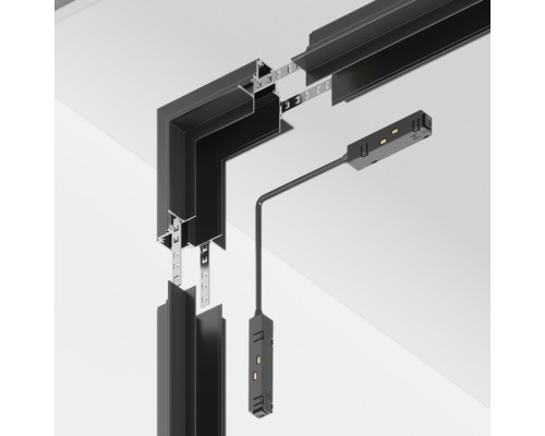 Коннектор угловой внутренний Accessories for tracks S35 TRA004ICL-22B Maytoni