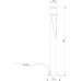 Наземный светильник Recess 35177/F черный Elektrostandard