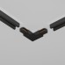 Коннектор угловой Accessories for tracks Unity TRA001CLB-11B Maytoni