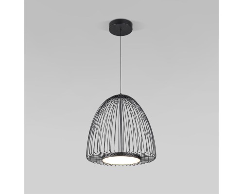 Подвесной светильник Comodita 40010/1 LED черный Eurosvet