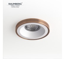 Точечный светильник Terra F TerraFWh\Copper Raumberg