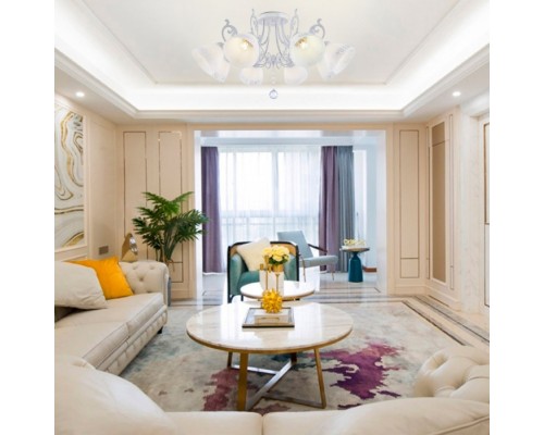 Потолочная люстра AM341900 341900/8 WT+SL Arte Milano