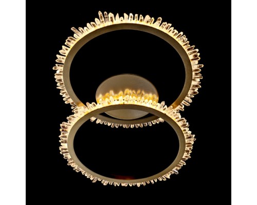 Потолочная люстра Quartz Halo MX20020154-2A satin gold DeLight Collection