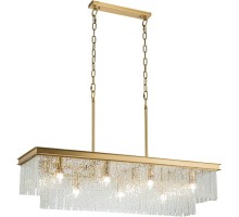 Подвесная люстра Harland 6308-10C BR CL Belfast